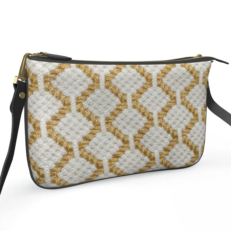 Urban Muse Crossbody-Pochette Double Zip Bag