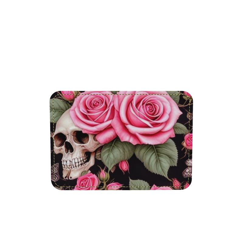 Hand-made Floral Leather Handbag Botanical Meadow Artisan Crafted